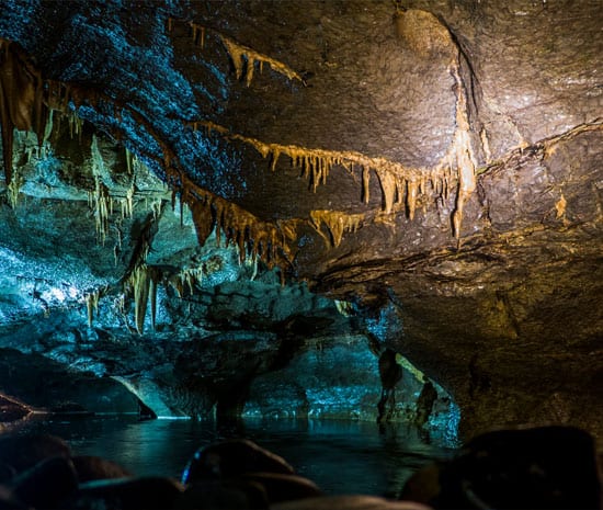 Natural Marble Arch cave underground, Fermanagh, Northern Ireland