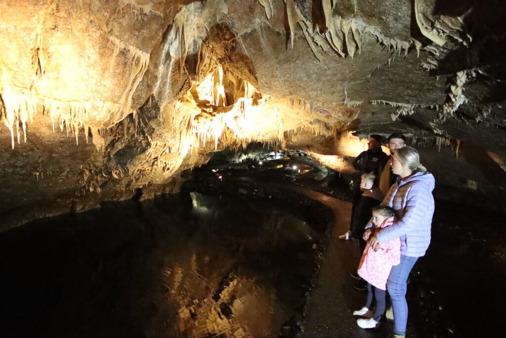 Family in Marble Arch Caves Marble Arch Caves - Exploring a Natural Wonder