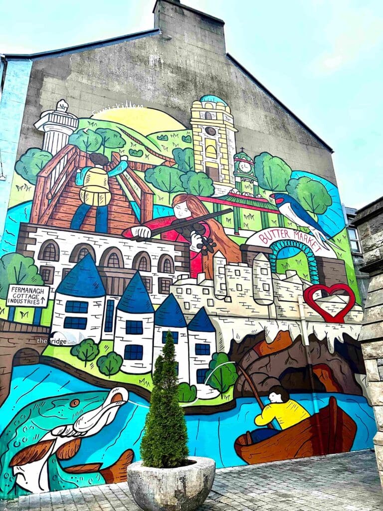 Enniskillen's Murals, Fermanagh Cottages Industries