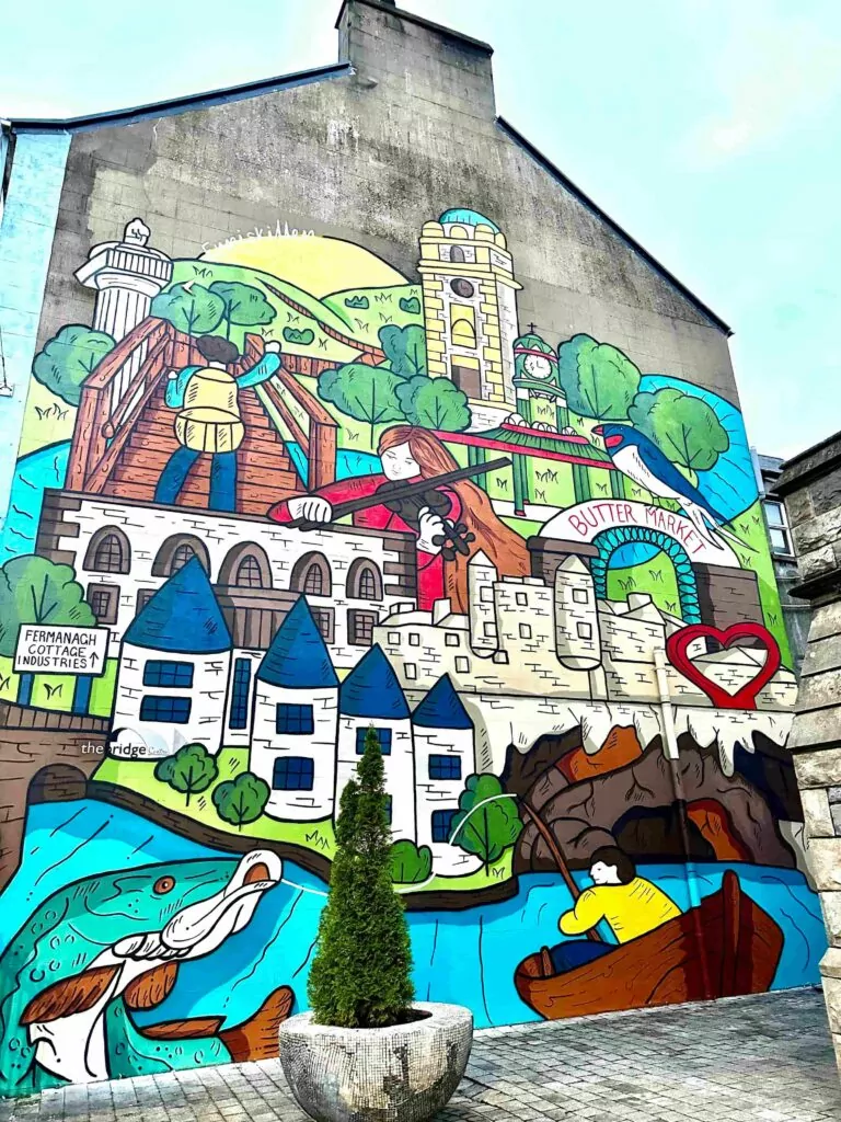 Enniskillen's Murals, Fermanagh Cottages Industries