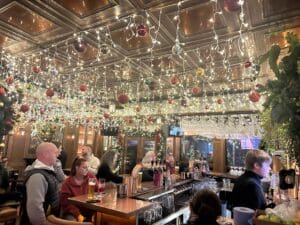 Magees Bar at Christmas