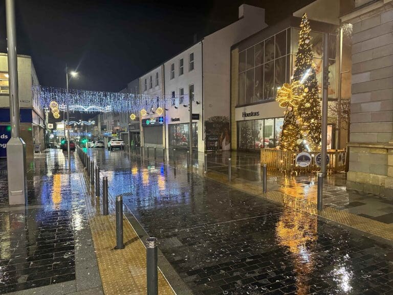 Town Centre at Christmas