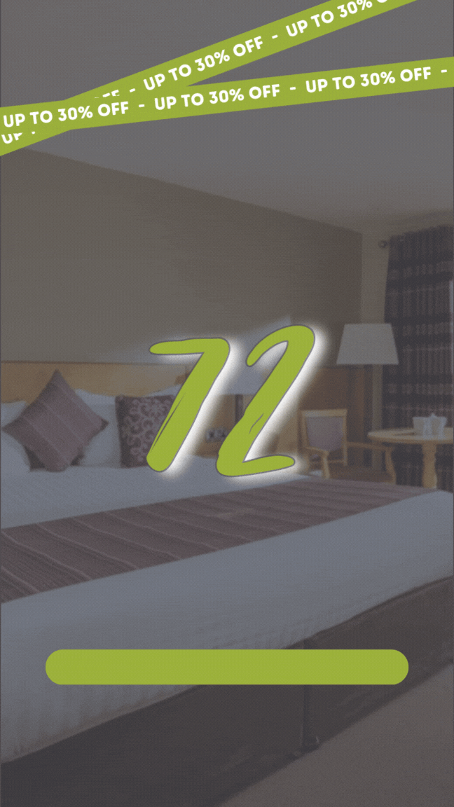 Room Only Sale, New Year, New Savings!